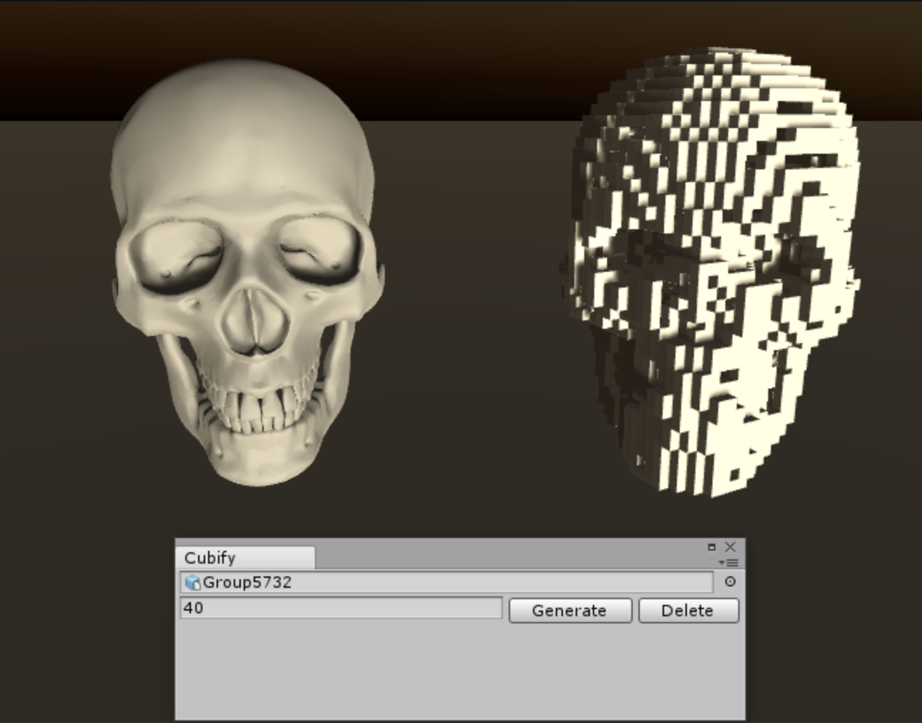 Cubify Unity Voxelizer cover
